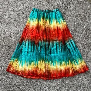 Tommy Bahama Ombre dyed hippie skirt